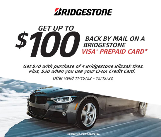 bridgestone tire deals