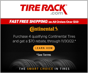 tire rack continental tire deal