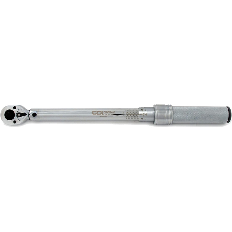 cdi dual scale micrometer click style torque wrench