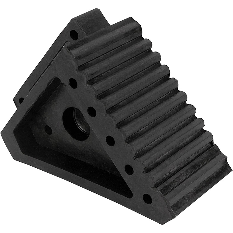 performance tool all weather solid rubber wheel chock
